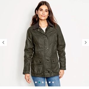 Barbour Beadnell Wax Jacket Olive